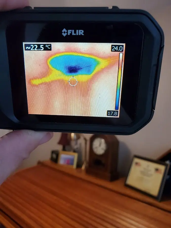 Thermal imaging inspection for water damage in Golden
