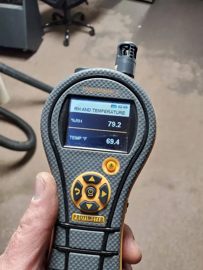 Moisture meter humidity assessment for Fire & Smoke Damage Restoration in Golden
